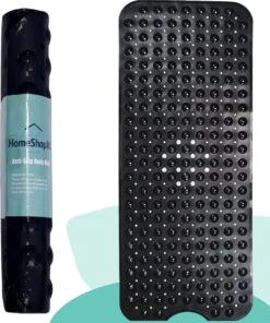 The Original - Badmat Antislip - Zwart - 100x40cm - Antislipmat Douchemat Voor Bad & Douche - Anti Slip Mat Met Zuignappen -Badkamer Producten Winkel 1003x1200 1