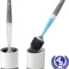 Mdxl® Siliconen WC Borstel Met Zeepdispenser - Hervulbaar - Vrijstaand Of Hangend - Sneldrogend, Hygiënisch & Antibacteriële Werking - Zonder Boren - Toilet Brush - Toiletborstel Houder - Lekbak -Badkamer Producten Winkel 1004x1200 5