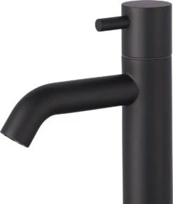 Merkloos Saqu Eurotrend Fonteinkraan - Hoog Model - Toiletkraan - Koudwaterkraan - Mat Zwart -Badkamer Producten Winkel 1015x1200 3