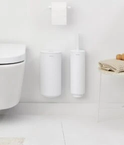 Brabantia MindSet Toiletaccessoires Set Van 3 - Mineral Fresh White -Badkamer Producten Winkel 1021x1200 3