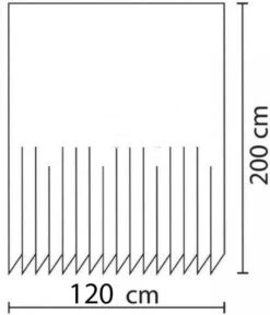 MLN Basics® Douchegordijn | Zwart | 120x200 Cm | Inclusief Ringen | Anti-schimmel 10 MLN Basics® Douchegordijn | Zwart | 120x200 Cm | Inclusief Ringen | Anti-schimmel -Badkamer Producten Winkel 1028x1200