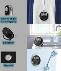 Douchetimer - Digitale Waterdichte Timer - Douche Klok - Showertimer - Digitaal - IPX7 -Badkamer Producten Winkel 1029x1200 5