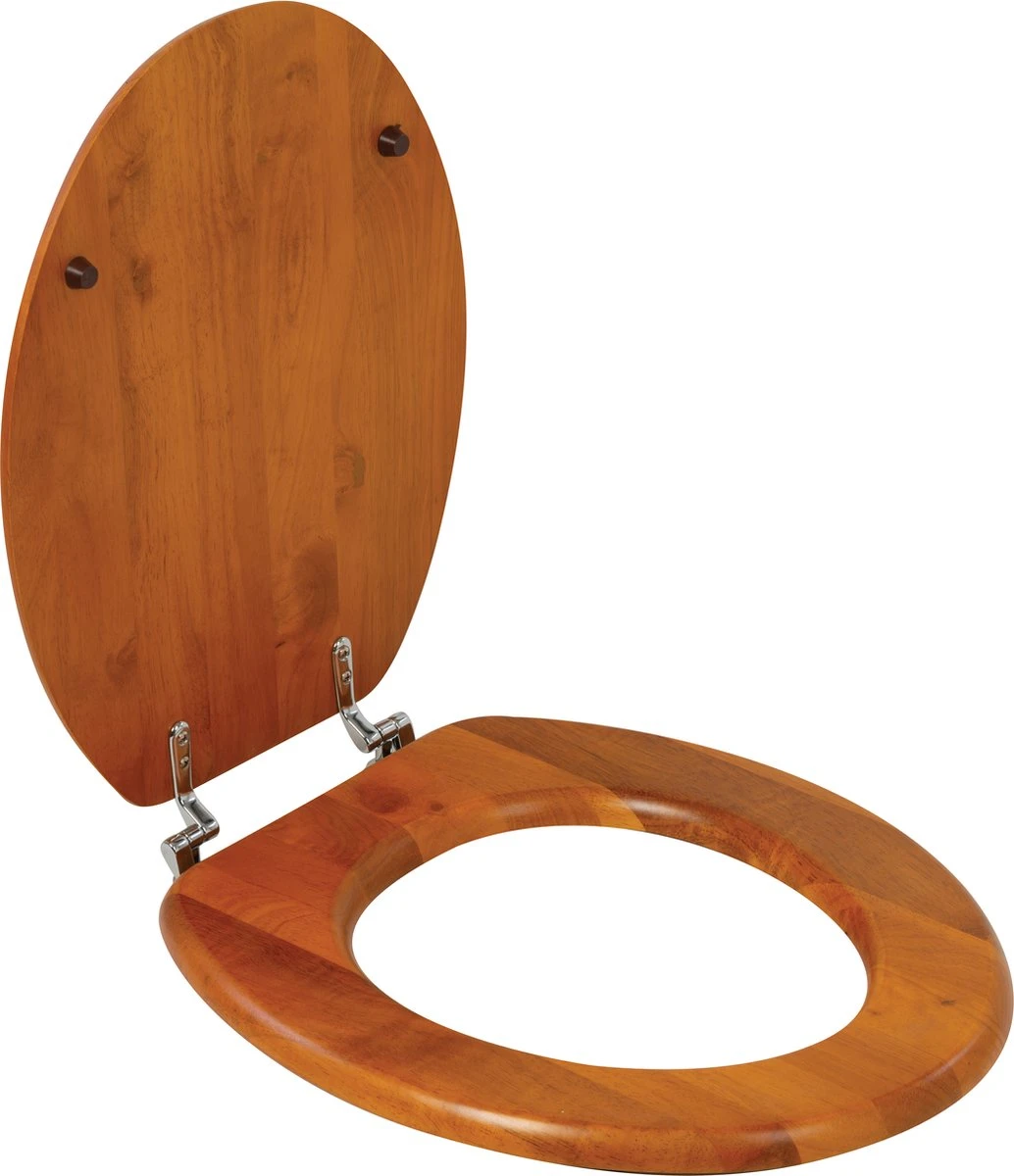 Plieger Classic Toiletbril – Wc Bril Massief Hout Eiken – Wc Brillen Met Deksel – Met Bevestigingsset 3 Plieger Classic Toiletbril – Wc Bril Massief Hout Eiken – Wc Brillen Met Deksel – Met Bevestigingsset