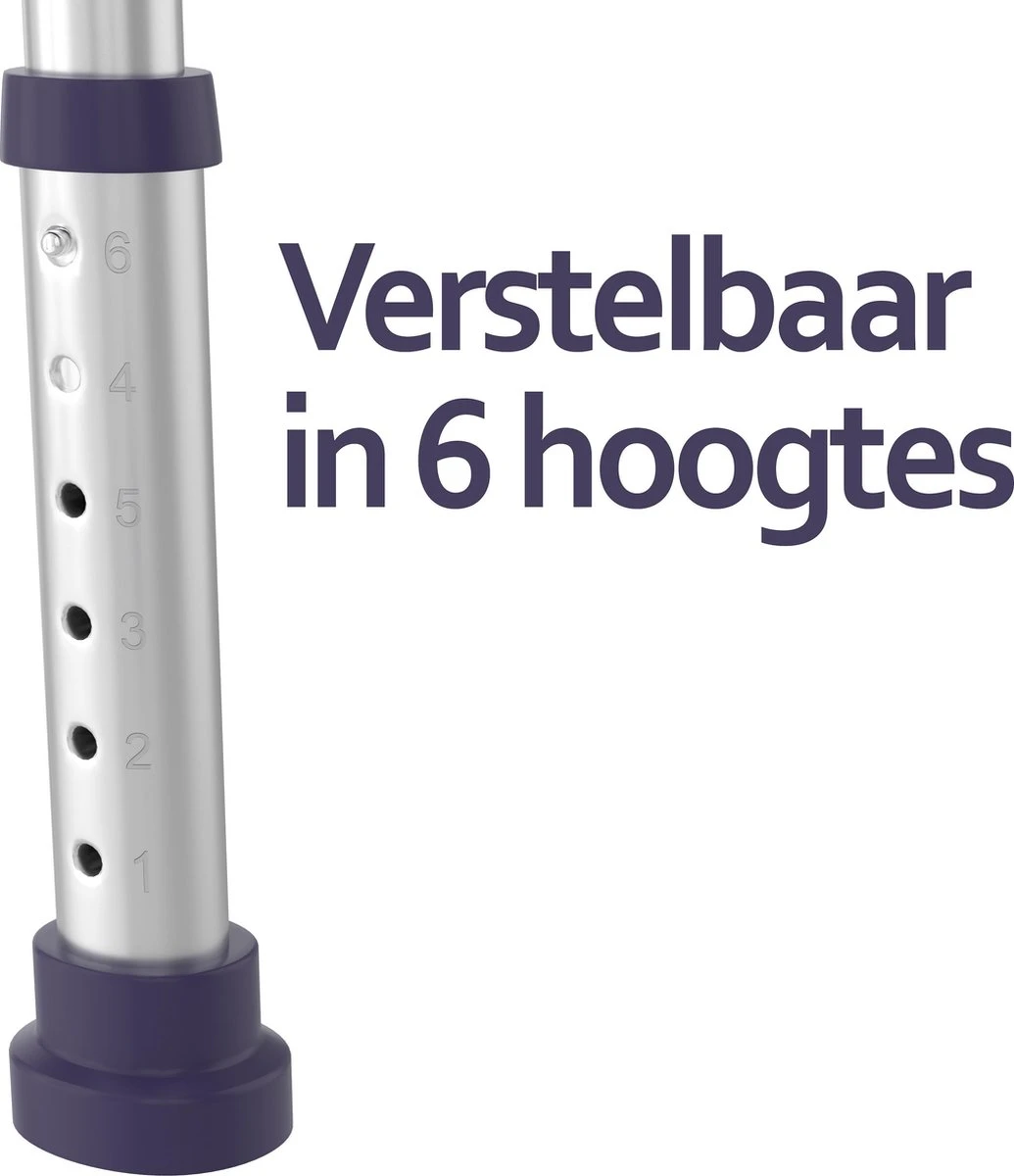 Sanicraft® Douchekruk - In Hoogte Verstelbaar - Douchekrukje - Roestvrij - 150kg Draagkracht - Comfortabel Zitkussen - Inclusief Douchekophouder, Handgrepen, Anti Slip Poten 4 Sanicraft® Douchekruk - In Hoogte Verstelbaar - Douchekrukje - Roestvrij - 150kg Draagkracht - Comfortabel Zitkussen - Inclusief Douchekophouder, Handgrepen, Anti Slip Poten - Afbeelding 2