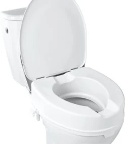 VITILITY Toiletverhoger Met Deksel 10 Cm - Wc Bril - Verhoogd Toilet
