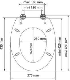 SCHÜTTE WC-Bril 80124 SOLID WOOD - MDF-Hout - Soft Close - Verchroomde Scharnieren - Decor - 3-zijdige Print -Badkamer Producten Winkel 1048x1200 2