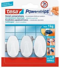Tesa Powerstrips Small Ovaal - Wit 3 Stuks 17 Tesa Powerstrips Small Ovaal - Wit 3 Stuks -Badkamer Producten Winkel 1061x1200 3