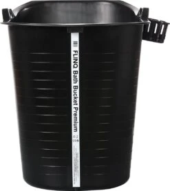 FlinQ Bath Bucket Premium Zwart - Zitbad 2022 - Met Temperatuurmeter - Upgrade Bath Bucket Voor Volwassenen En Kinderen - Zwart -Badkamer Producten Winkel 1065x1200