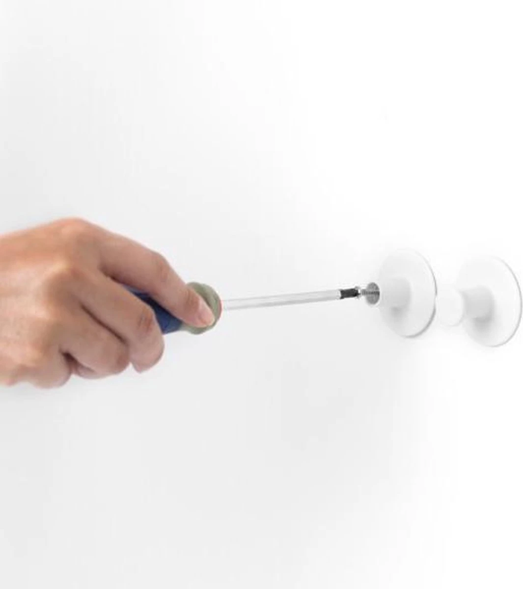 Brabantia ReNew Handdoekhaakjes - 2 Stuks - White 10 Brabantia ReNew Handdoekhaakjes - 2 Stuks - White - Afbeelding 8