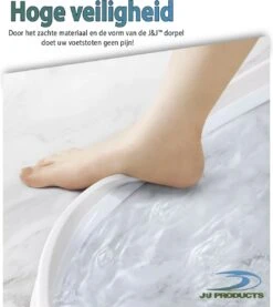 Merkloos Hoge Zelfklevende Waterkering Badkamer 100 Cm - Douchedorpel - Wateroverlast - Douchebak - Waterstopper - Sanitair Dorpel - Water - Douche - Badkamer - Schimmel Badkamer - Douche Kabine - Siliconen -Badkamer Producten Winkel 1069x1200