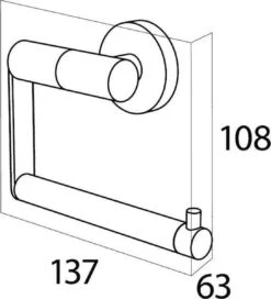 Tiger Boston - Toiletrolhouder Zonder Klep - RVS Geborsteld -Badkamer Producten Winkel 1089x1200 2