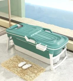 Foresta Volwassenen Zitbad XXL 150CM - Plastic Badkuip - Lime -Badkamer Producten Winkel 1092x1200