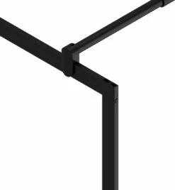 VidaXL Inloopdouchewand Transparant 90x195 Cm ESG-glas Zwart -Badkamer Producten Winkel 1104x1200 1