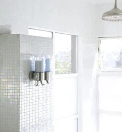 Simplehuman Zeepdispenser Wand Duo - RVS - 22.6x9.4x24.5 Cm - Zilver 13 Simplehuman Zeepdispenser Wand Duo - RVS - 22.6x9.4x24.5 Cm - Zilver -Badkamer Producten Winkel 1112x1200 2