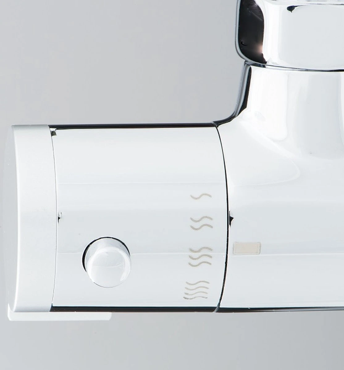 SCHÜTTE London Thermostatische Badkraan - Hartafstand 150 Mm - Chroom 12 SCHÜTTE London Thermostatische Badkraan - Hartafstand 150 Mm - Chroom - Afbeelding 10