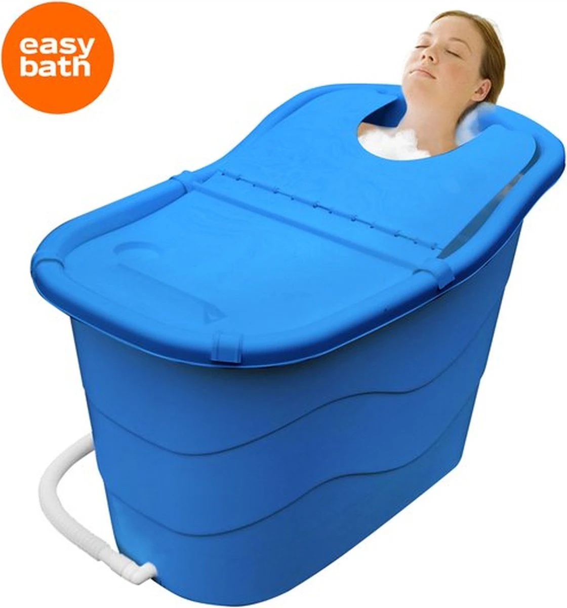 Goodlife Zitbad Voor Volwassenen XL – Bath Bucket – 330L 1M Lang – Mobiele Badkuip – Zitbad Voor In De Douche - Zitbad - Mobiele Badkuip - Zitbad Kinderen - Zitbad Voor Volwassenen - Blauw