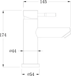 SaniBright Wastafelkraan Geneve RVS - Wastafelkraan RVS - RVS Badkamerkraan -Badkamer Producten Winkel 1121x1200 3