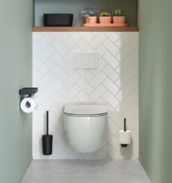 Tiger Carv - Toiletrolhouder Met Planchet - Zwart -Badkamer Producten Winkel 1132x1200 7