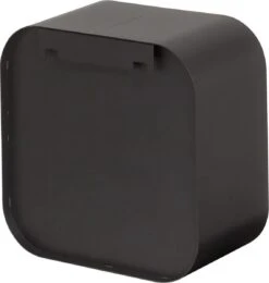 Sealskin Brix - Wandkubus Wandelement Wandrek - 12x24x24 Cm - Metaal - Zwart -Badkamer Producten Winkel 1140x1200 1