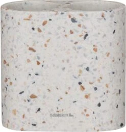 Sealskin Blend Tandenborstelhouder Dubbel Vrijstaand - Terrazzo