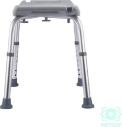 Ketchy Douchekruk - In Hoogte Verstelbaar - Douchekrukje - Roestvrij - 130kg Draagkracht - Comfortabel Zitkussen -Badkamer Producten Winkel 1148x1200 3