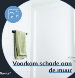 Sanics Handdoekrek Zwart 40 CM – Badkamer Of Keuken – Handdoekstang Zelfklevend – Handdoekhouder -Badkamer Producten Winkel 1148x1200 7