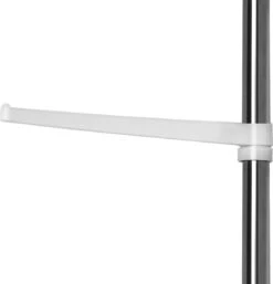 Telescopisch Doucherek Uit Chroom, Verstelbaar 155 - 320 Cm Met Extra Handdoekrek -Badkamer Producten Winkel 1155x1200 12