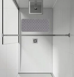 The Original - Douchemat Antislip - Grijs - 88x40cm - Antislipmat Badmat Voor Bad & Douche - Anti Slip Mat Met Zuignappen -Badkamer Producten Winkel 1161x1200 7