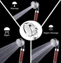 Merkloos Douche Filter - Daily Accessoires - Water Filter - Shower Filter - Douchekop Filter - Douchekop - Ionische Douchekop - Waterbesparende Douchekop - Op Elke Slang Aan Te Sluiten - Aussie Blo -Badkamer Producten Winkel 1165x1200