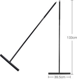 Vloerwisser - RVS - Vloertrekker Met Steel - Badkamer - Douchewisser Zwart - Douchetrekker -Badkamer Producten Winkel 1175x1200 7