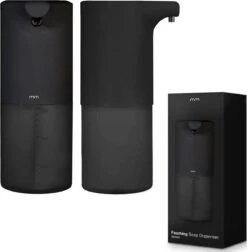 MikaMax Automatische Zeepdispenser - Zeeppompje - Oplaadbaar - Foam Technologie - Infrarood Sensor - Mat Zwart - 350ml