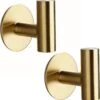 EAVY 2 Stuks Zelfklevende Handdoekhaakjes - Handdoekhouders - Plakhaakjes - Goud -Badkamer Producten Winkel 1179x1200 14