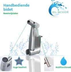 El Suvon® Bidet Handdouche - Shattaf - Bidet Sproeier - Bidetkraan -Badkamer Producten Winkel 1183x1200 3