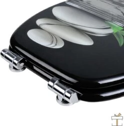 Happyment Antibacteriële Toiletbril - Met Softclose - Universeel - Toiletbrillen Met Kiezel Print - WC Bril - Toiletzitting -Badkamer Producten Winkel 1183x1200 4