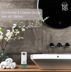 Royal Belinda Automatische Zeepdispenser - 280 ML Schuimdispenser Met Sensor - Wandmontage - No Touch - Zeeppompje - Wit -Badkamer Producten Winkel 1184x1200 14