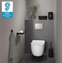 Tiger Tess - Toiletborstelhouder Met Swoop® Borstel Flexibel - Zwart / Antraciet -Badkamer Producten Winkel 1185x1200 10