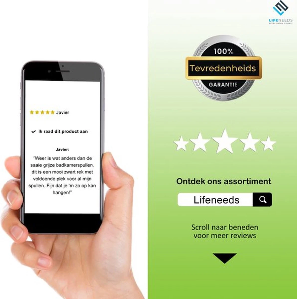 Doucherek Zonder Boren – Doucherek Zwart – Doucherek Hangend – Badkamer Organizer – Douche Organizer - Doucherekje - Doucherekje Zonder Boren 10 Doucherek Zonder Boren – Doucherek Zwart – Doucherek Hangend – Badkamer Organizer – Douche Organizer - Doucherekje - Doucherekje Zonder Boren - Afbeelding 8