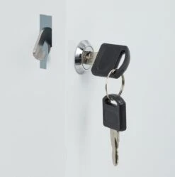 Relaxdays Medicijnkastje Afsluitbaar - Medicatiekastje - Badkamerkast Medicijnen - Wit -Badkamer Producten Winkel 1191x1200 4