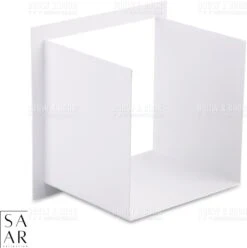 SAAR -Inbouw Toilet Reserve Rolhouder RVS - Met - MAT WIT - Inzetstuk , (uitneembaar) -72 X 20 X 13 Cm - Inbouwdiepte 12 Cm -Badkamer Producten Winkel 1193x1200 10