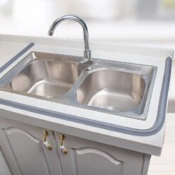 Lariwo Sanitair® Siliconen Waterdorpel 100cm 100 Cm Zwart Douche Douchebak Douchegordijn Wc Toilet Wasbak Waterstopper Waterdorpel Waterdrempel -Badkamer Producten Winkel 1195x1200 1