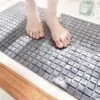 De Millennials Duurzame Antislip Douchemat Of Badmat Grijs Met Zuignappen – 70x40 Cm - Mat Voor In Bad – Anti Slip Douche Cabine Mat – Mat Voor In De Badkamer - Antislipmat -ontwerp Kan Worden Geadsorbeerd Op Gladde Grond En Douchemat -Badkamer Producten Winkel 1196x1200 7