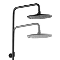 Tiger Tyne Doucheset - Regendouche Ø 22,5 Cm - Handdouche Ø 12 Cm - 3 Standen - Mat Zwart -Badkamer Producten Winkel 1198x1200 3