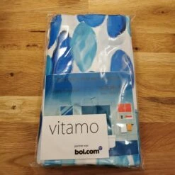 Douchegordijn - 180x200 Cm - Incl. Ringen - Waterdicht - Sneldrogend & Anti Schimmel - Wasbaar & Duurzaam - Polyester - Blue Petals -Badkamer Producten Winkel 1199x1200 1