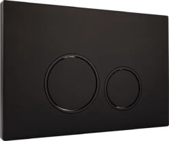 Bedieningsplaat StarBlueDisc Doppio 35 TBV Geberit UP100 UP320 UP300 UP700 UP720 Mat Zwart -Badkamer Producten Winkel 1200x1000 18