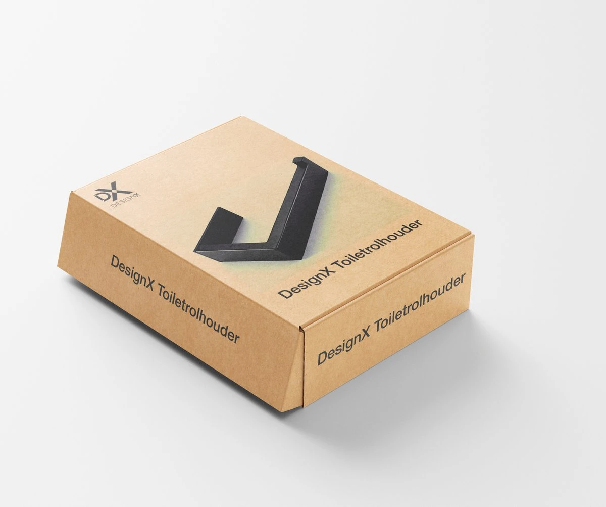 DesignX 3M™ Toiletrolhouder Zonder Boren Zwart Zelfklevend - WC Rolhouder - Matte - Papier - Houder - Incl. 3M Plakstrip 9 DesignX 3M™ Toiletrolhouder Zonder Boren Zwart Zelfklevend - WC Rolhouder - Matte - Papier - Houder - Incl. 3M Plakstrip - Afbeelding 7