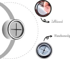 Merkloos 4x Zelfklevende Handdoek Houder Set - Kindvriendelijk - Anti-Stoot Ophang Haak Zonder Boren - Handdoekhaak - Chrome - Kliksysteem Theedoek - Handdoekklem -Badkamer Producten Winkel 1200x1006