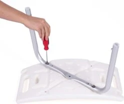 Dunimed Douchekruk Met Rugleuning - In Hoogte Verstelbaar -Badkamer Producten Winkel 1200x1011