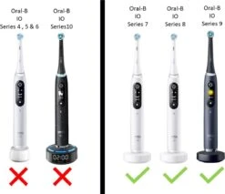Oral-B IO Series 7 8 9 Elektrische Tandenborstelhouder- Opzetborstelhouder - Kabelloos Opladen - Badkamer Accessoires - Zonder Boren - Zwart -Badkamer Producten Winkel 1200x1033 4