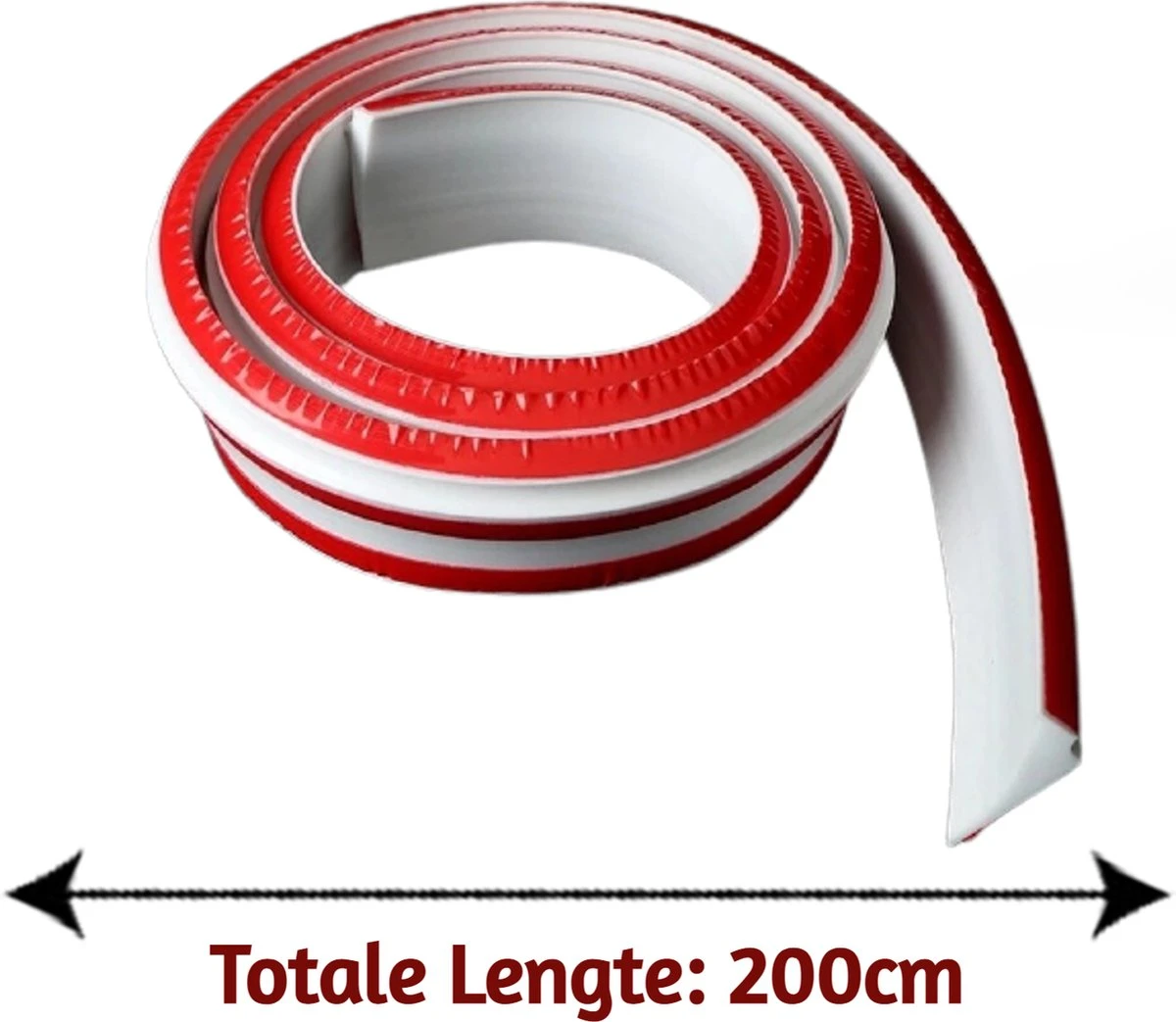 Merkloos S Soesa Zelfklevende Waterkering Douche 200cm - Sanitaire Waterstopper - Douchedorpel Wit, 12 X 20 Mm, 200 Cm 10 Merkloos S Soesa Zelfklevende Waterkering Douche 200cm - Sanitaire Waterstopper - Douchedorpel Wit, 12 X 20 Mm, 200 Cm - Afbeelding 8