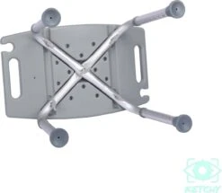 Ketchy Douchekruk - In Hoogte Verstelbaar - Douchekrukje - Roestvrij - 130kg Draagkracht - Comfortabel Zitkussen -Badkamer Producten Winkel 1200x1044